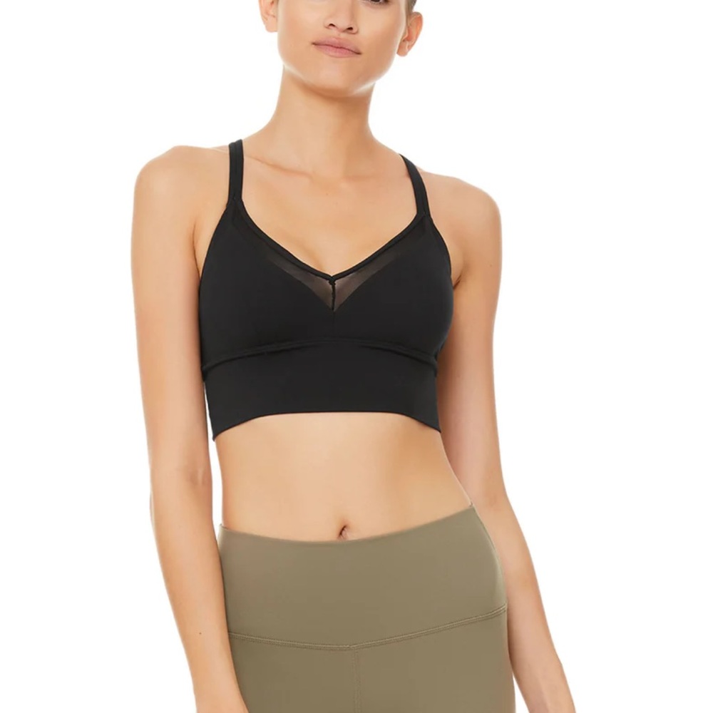 alo yoga sneak bra xs